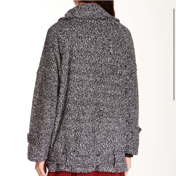 Free People Slouchy Sweater Moto Jacket - Picture 5 of 7